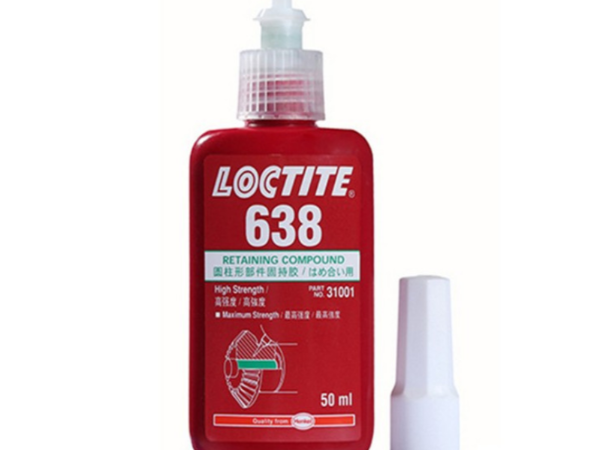 原装Loctite乐泰638胶水固柱形零部件固持胶高强度绿色填缝剂