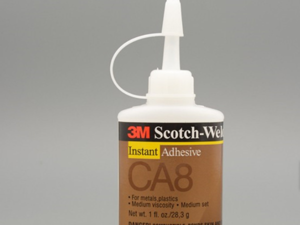 原装3M胶水 CA8瞬干胶 高强度粘合剂 3M低白化瞬间胶 低气味